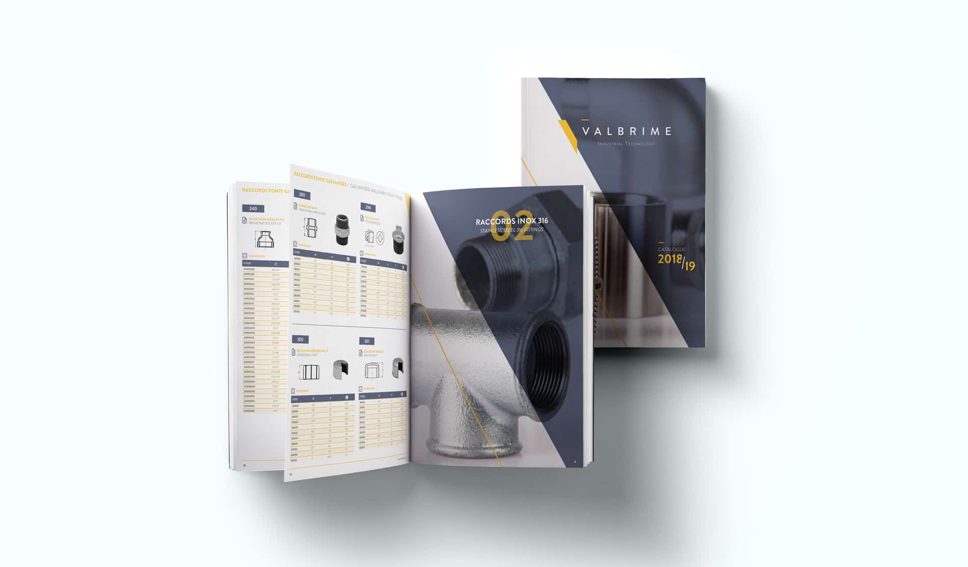 création catalogue valbrime agence attraptemps